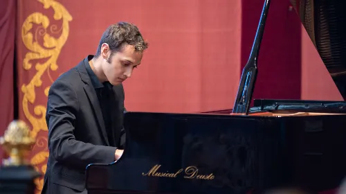 Portada del concierto El piano ayer y hoy