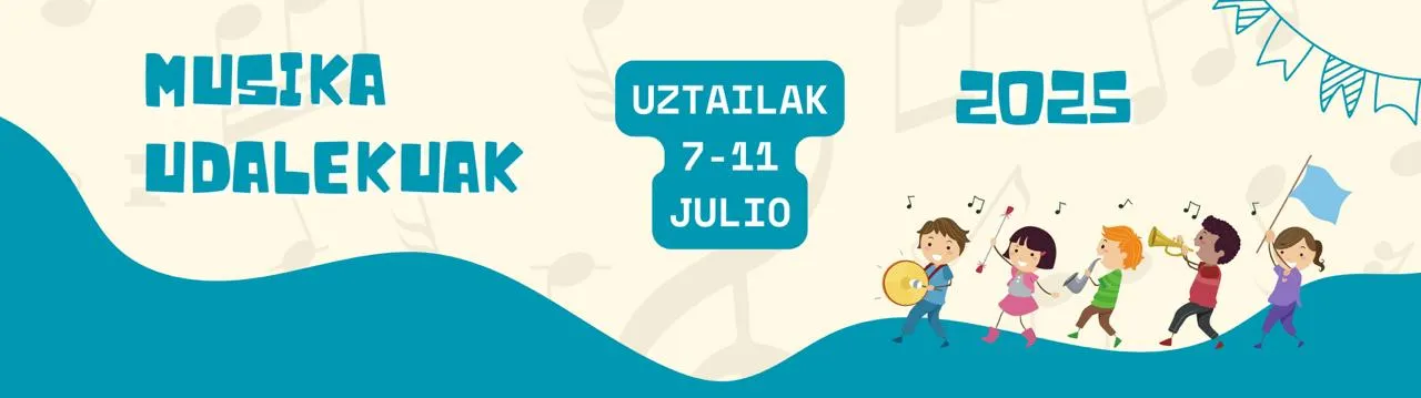 Cartel Musika Udalekuak